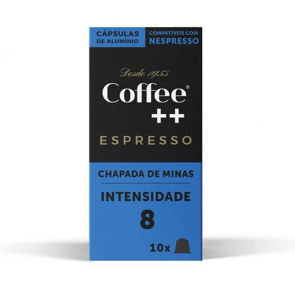 COFFEE ++ Coffee Capsules Chapada Minas 50g With 10 Capsules