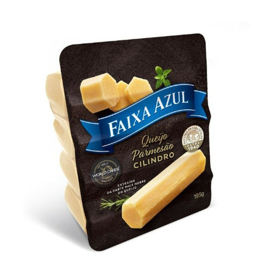 Queijo Parmesão Cilindro FAIXA AZUL Pacote 195g
