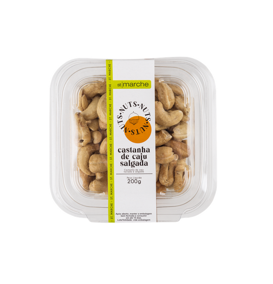 Castanha De Caju  St Marche Salgada 200g