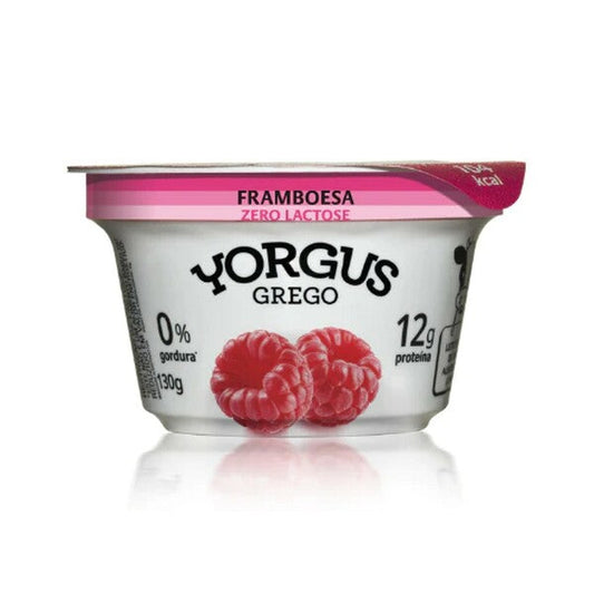 Iogurte Grego YOURGUS 0 Lactose de Framboesa 130g