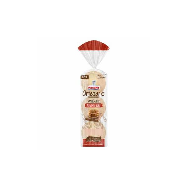 Pão de Hambúrguer Pullman Artesano Australiano 420g
