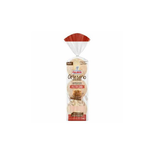 Pão de Hambúrguer Pullman Artesano Australiano 420g