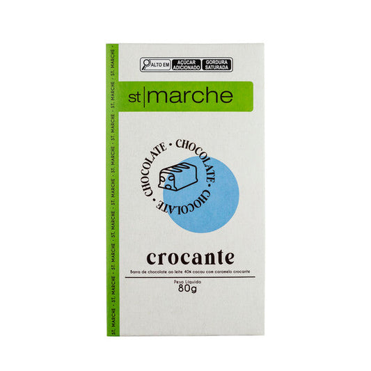 Barra de Chocolate St Marche ao Leite 40% Cacau 80g