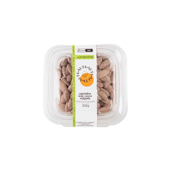 Roasted and Salted Almonds St Marche 200G